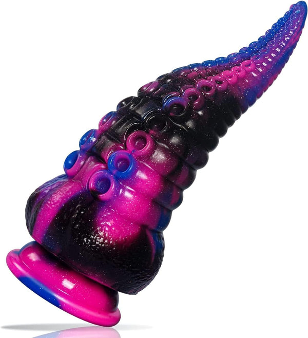 Dildo Tentacle: 8.7" Maisitheoir Próstatach Réalaíoch Silicone