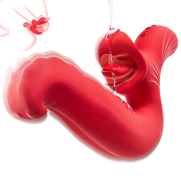 Vibrator Teanga Rothlach – 10 Mód Intense do Chluasán & Cluasán Nipple