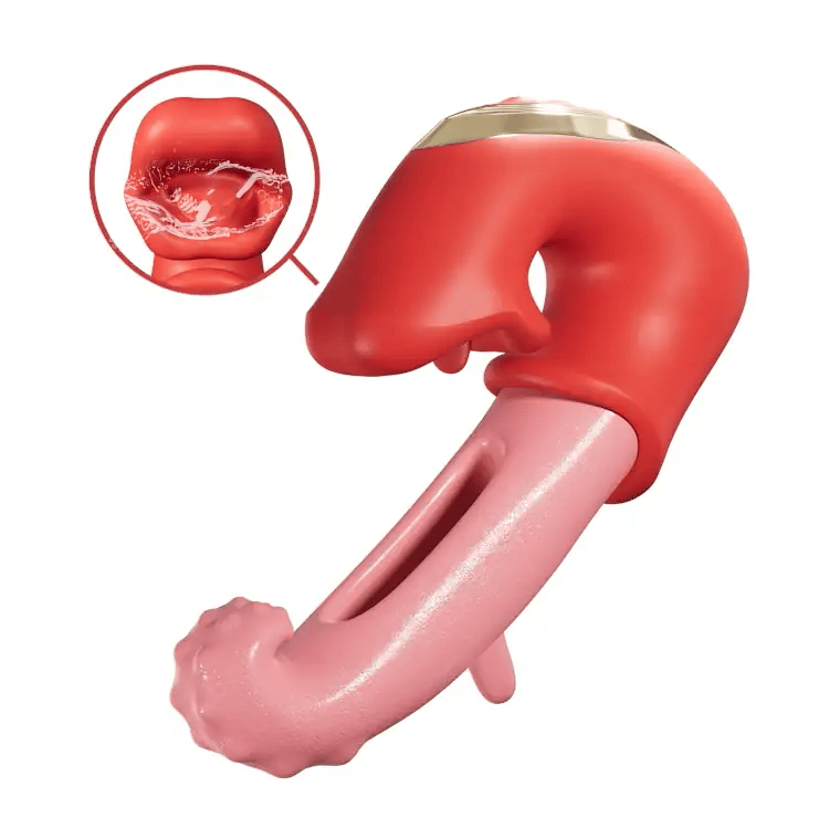 Vibrator Flapping Clitorach – Uiscedhíonach le Módanna Liceála & Teasóireachta