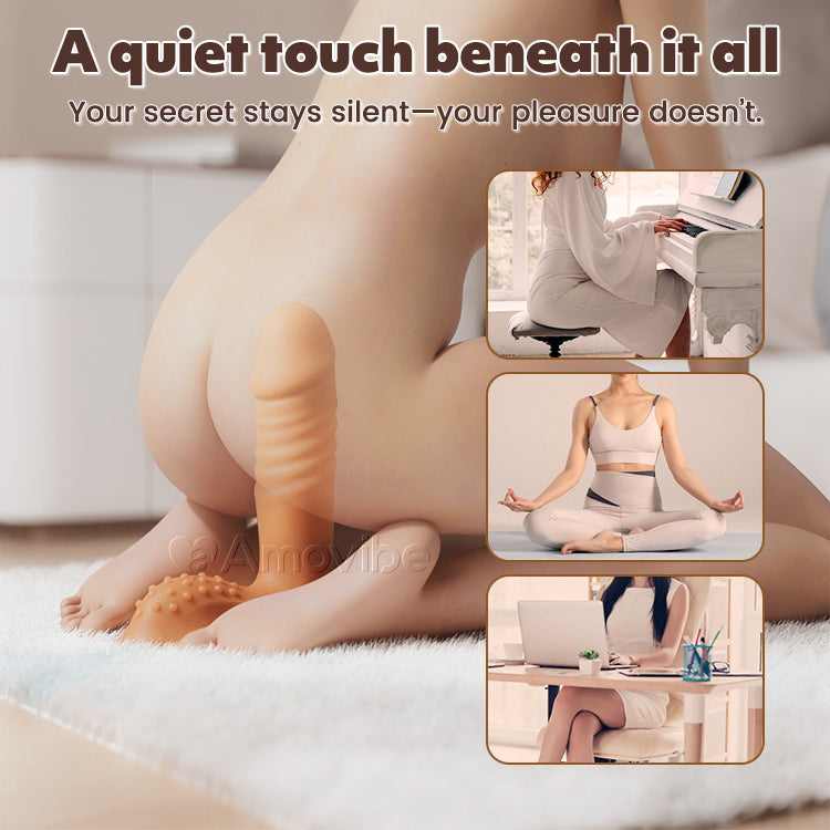 G-Spot & Anal Vibrator do Mhná – Bréagán Cumhachtach Ride-On le haghaidh Imear Intíomhaiste