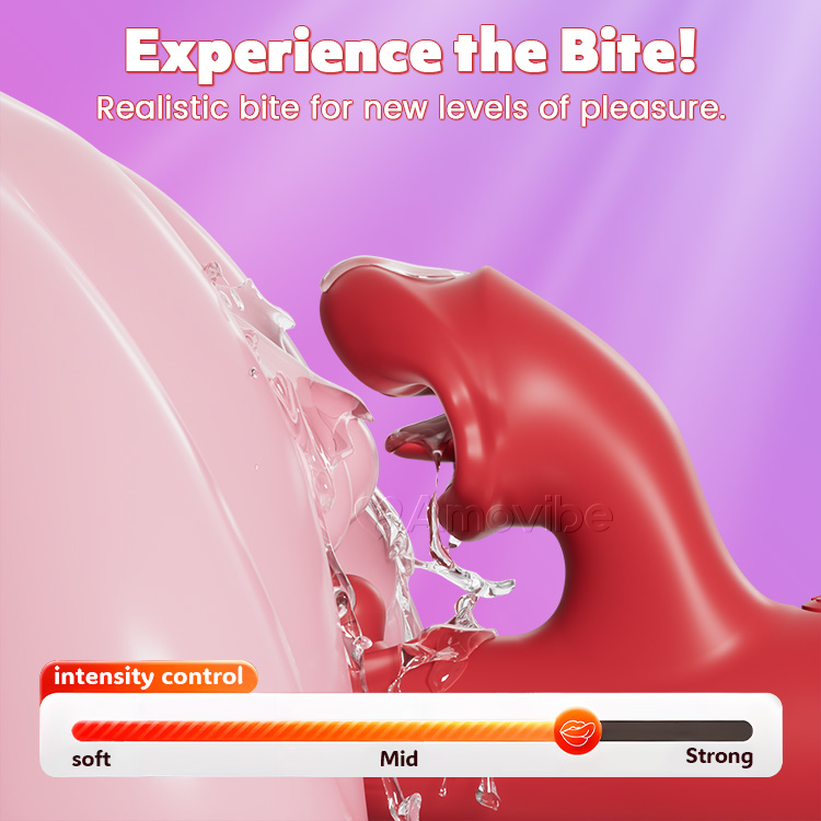 Vibradóir Póg & Trí-Thapáil – Spreagadh Clit & G-Spot