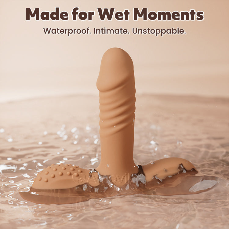 G-Spot & Anal Vibrator do Mhná – Bréagán Cumhachtach Ride-On le haghaidh Imear Intíomhaiste