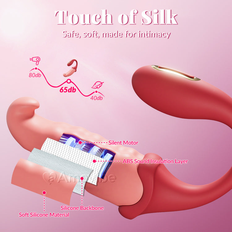 Vibrator G-Phointe Rialaithe ag an Aip: C-Phointe Pulsáilte, Ciúin