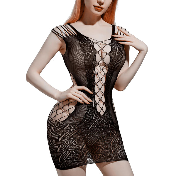 Bodysuit Líonta Éadrom Éadrom Éadrom Éadrom - Tacar Lingerie Líonta Sexy do Mhná