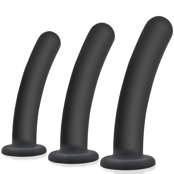 Socrú Pluga Anal Silicone Prostate & Spota G le Bun Suction Láidir